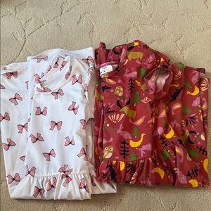 Dot Dot Smile Size 7 Cap Sleeve Dress Bundle x2